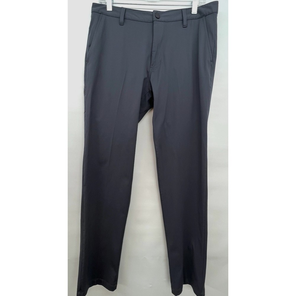 Rhone Commuter Navy Blue Chino Stretch Pants Size 33x32 Men's Golf Work Casual